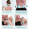 6 Wheel Pressure Point Neck Massager Relieve Neck, Back And Shoulder Pain (random Color)